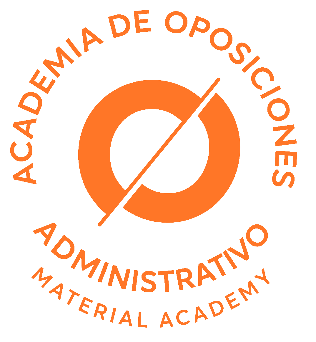 Logo. Academia de Oposiciones a Administrativo Material Academy