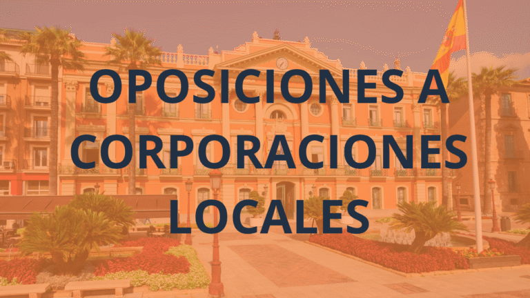 Oposiciones a Corporaciones Locales