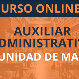 Auxiliar Administrativo de la Comunidad de Madrid